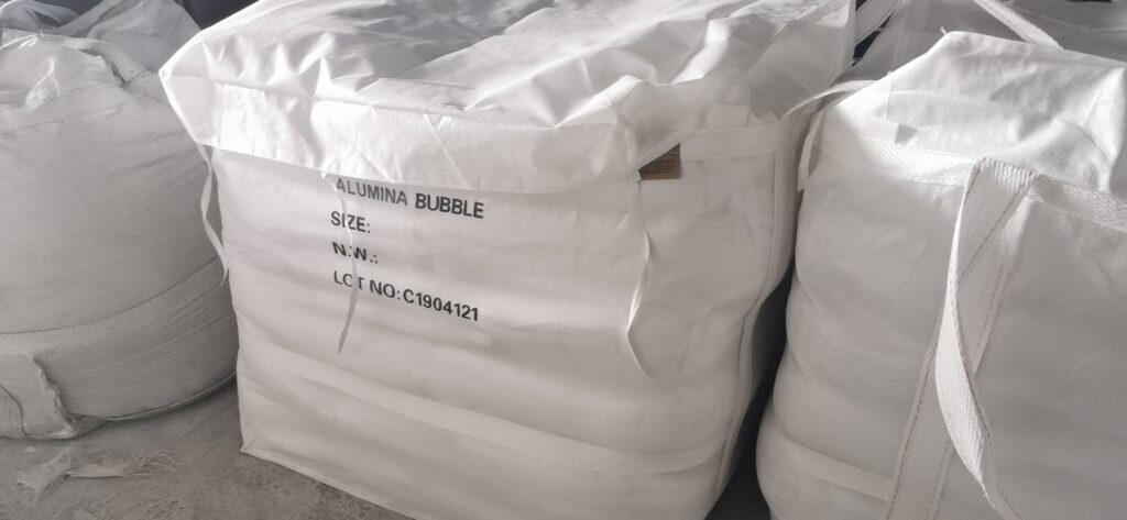 Bubble alumina for alumina bubble brick -1-